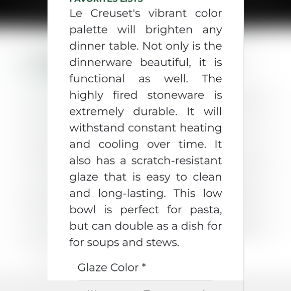 Le Creuset 22cm Ceramic Pasta Bowl- Azura Blue- Set of 4 - Picture 4 of 9